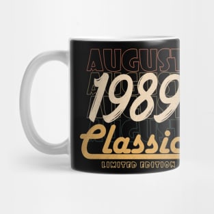 august 1989 birthday Mug